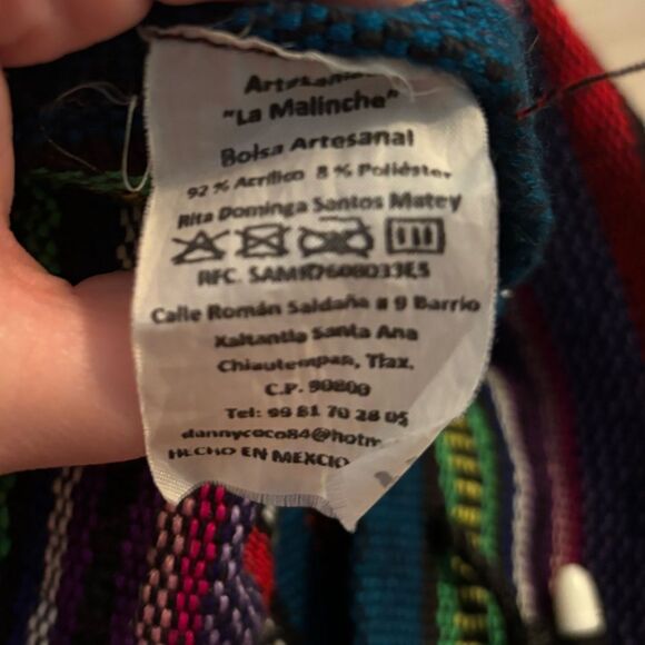 Mexican Textile Hippie Backpack